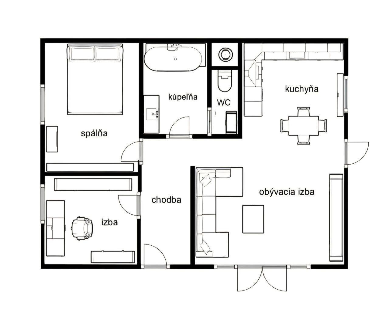RODINNÝ DOM V OBCI HOLLOHÁZA – bývanie pri lese len pár minút od Košíc - fotografia 18