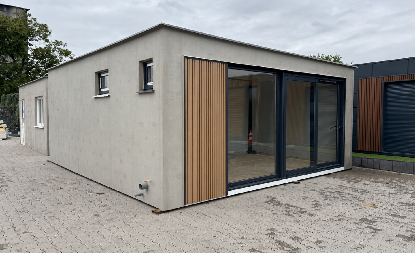 ROZOSTAVANÁ MODULOVÁ CHATA–moderná stavba,kvalitné materiály - fotografia 1