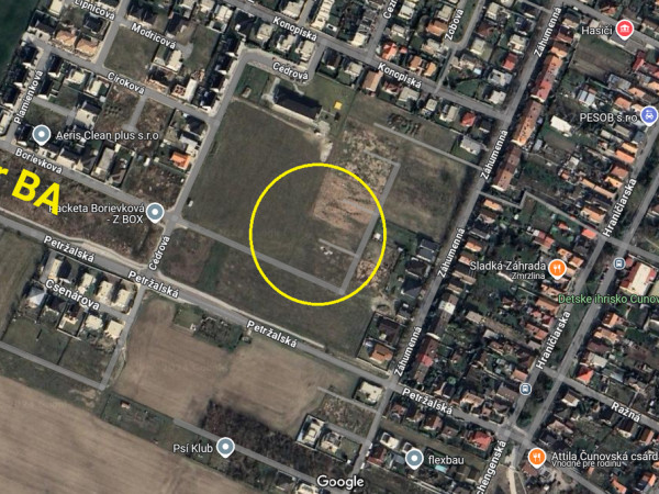 Ponúkame stavebný pozemok na predaj, Čunovo.
