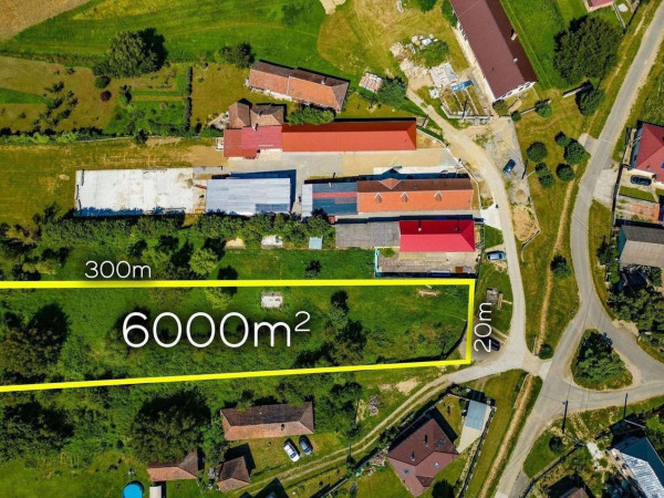 Pozemok 6000m2 len 20 min od mesta Košice - Abaújvár, Maďarsko